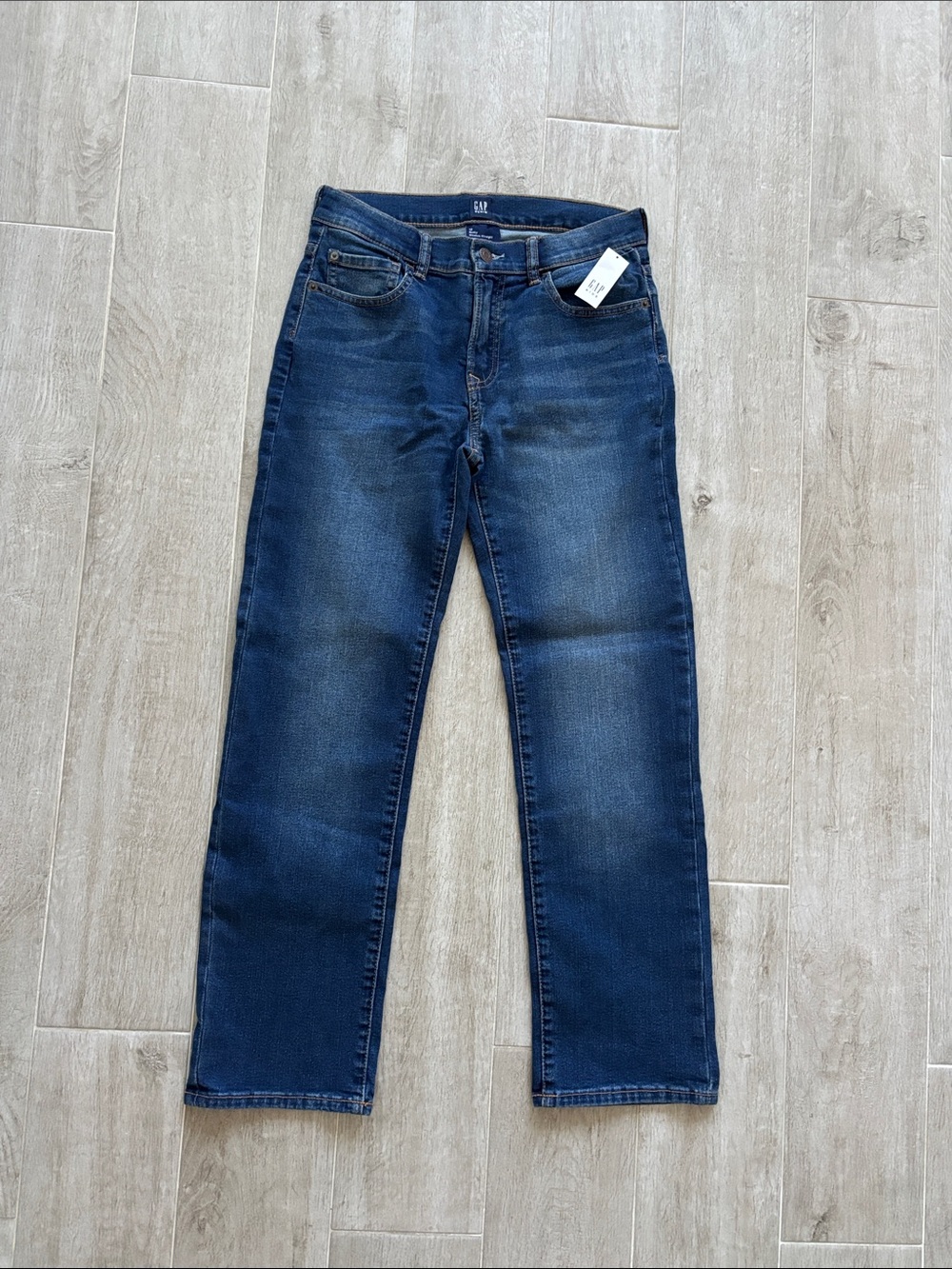 GAP KIDS Straight Jeans - Dark Blue Wash
